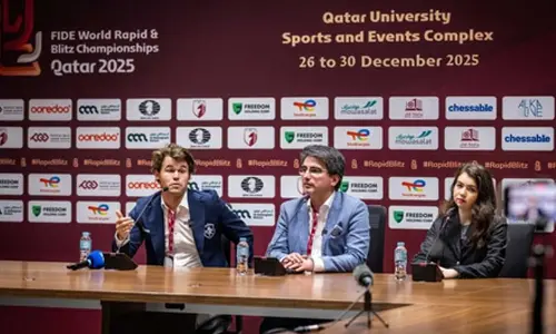 World Rapid Chess Cship: Humpy, Erigiasi claim bronze medals as Carlsen and Goryachkina bag mens and womens titles