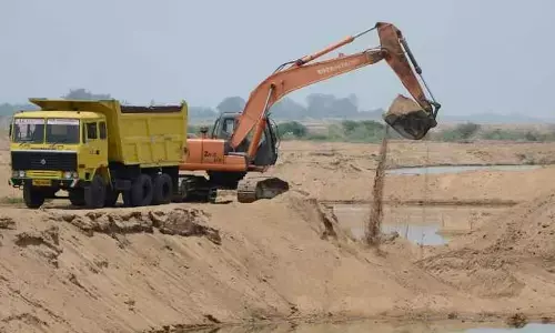 2 sand trucks with fake bills seized