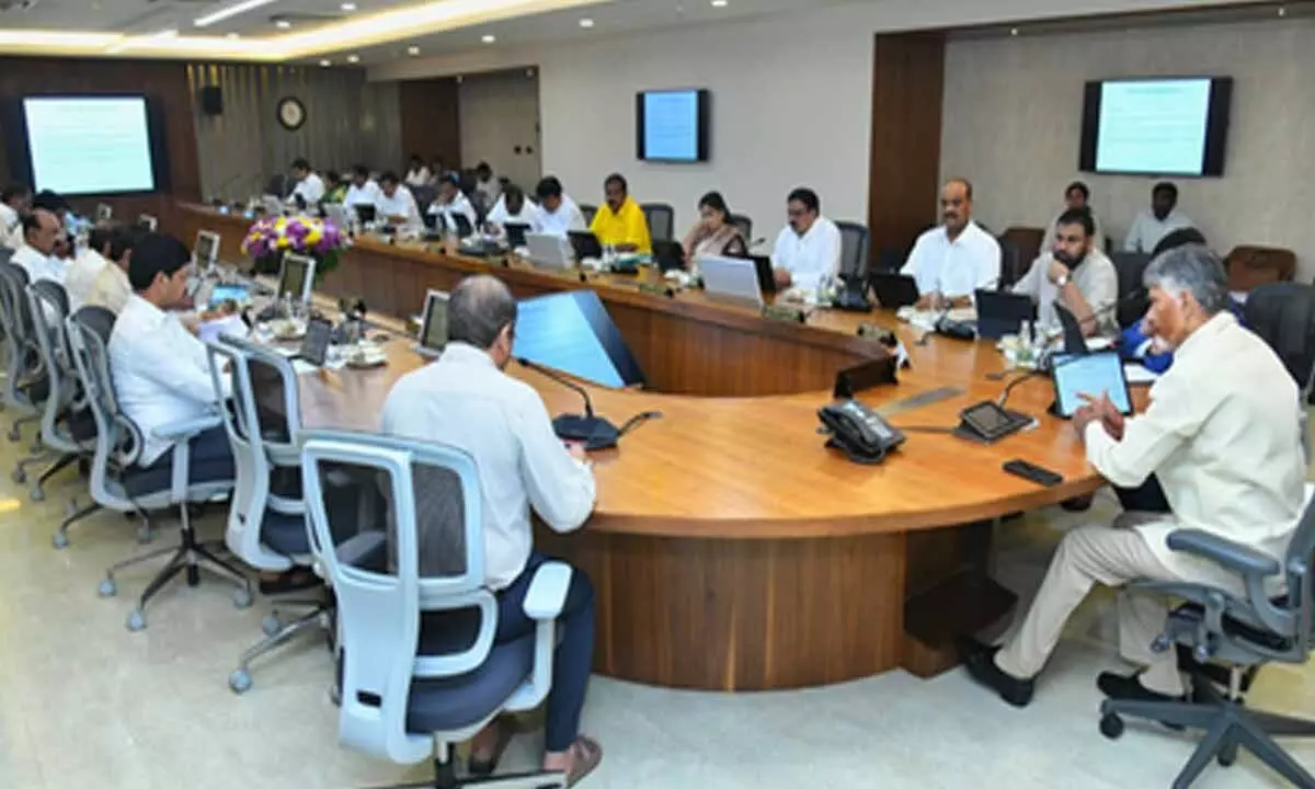 Andhra Cabinet approves formation of two new districts Andhra Cabinet approves formation of two new districts