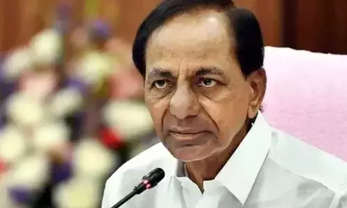 KCR attends assembly session for a brief duration