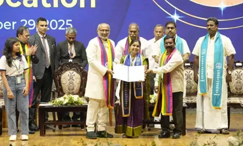 Graduating students are architects of Viksit Bharat 2047: VP Radhakrishnan