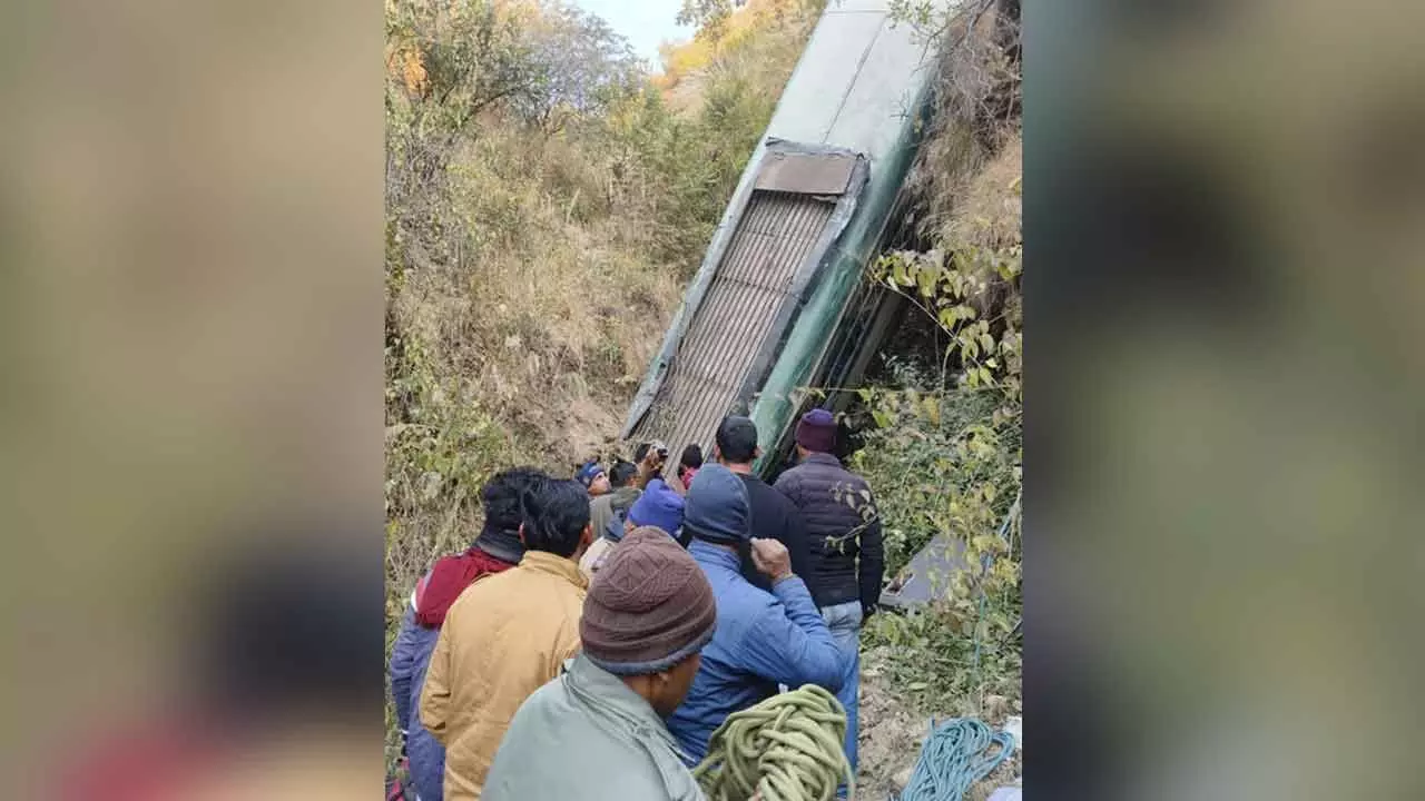 Ukhand bus accident: CM Dhami expresses distress, says closely monitoring rescue efforts Ukhand bus accident: CM Dhami expresses distress, says closely monitoring rescue efforts