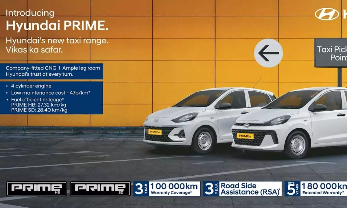 Hyundai India Launches Prime Taxi Range for Commercial Mobility