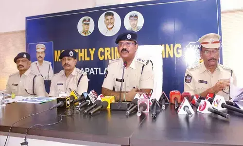 35% drop in crime in Bapatla district