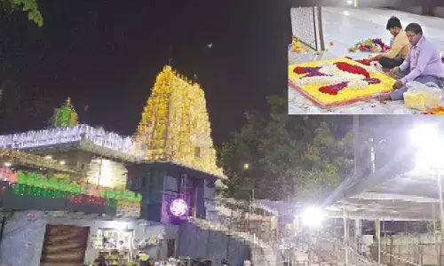 City temples decked up for Vaikuntha Ekadashi City temples decked up for Vaikuntha Ekadashi