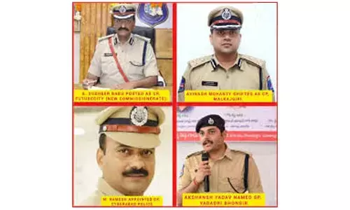 Police chiefs appointed for newly created commissionerates