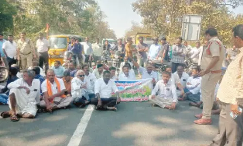 Farmers’ stir demands paddy bonus payment