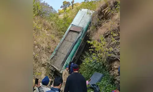 Six killed as bus plunges into ravine in Uttarakhands Almora