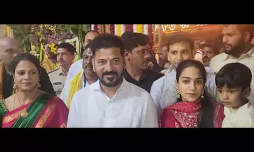 Civil Aviation Minister Ram Mohan Naidu, Tgana CM Reddy, others offer prayers at Tirumala temple