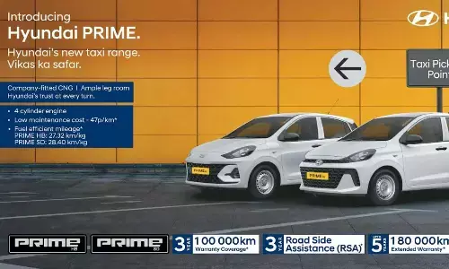 Hyundai Motor India Limited enters the commercial mobility segment with the launch of Prime Taxi Range