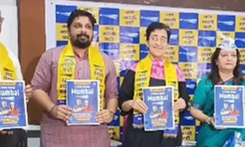 BMC polls: AAP releases poll manifesto, announces four Kejriwalchi Guarantees