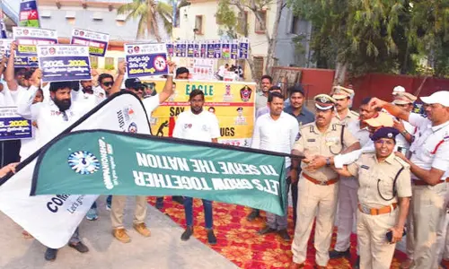 Walkathon to promote road safety organised