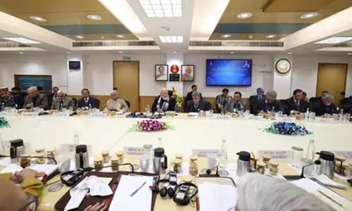 Had insightful interaction with economists on Aatmanirbharta, Viksit Bharat: PM Modi