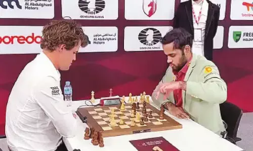 World Blitz C’ships – Day 1: Erigaisi stuns Carlsen, emerges joint leader