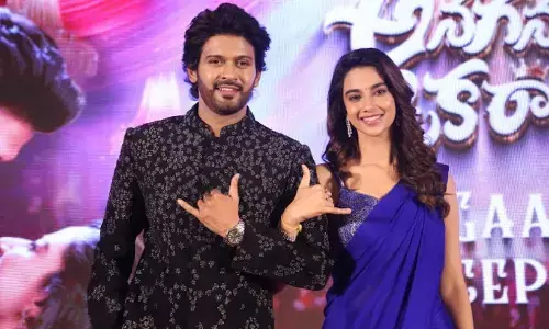 ‘Anaganaga Oka Raju’ team kickstart promotions