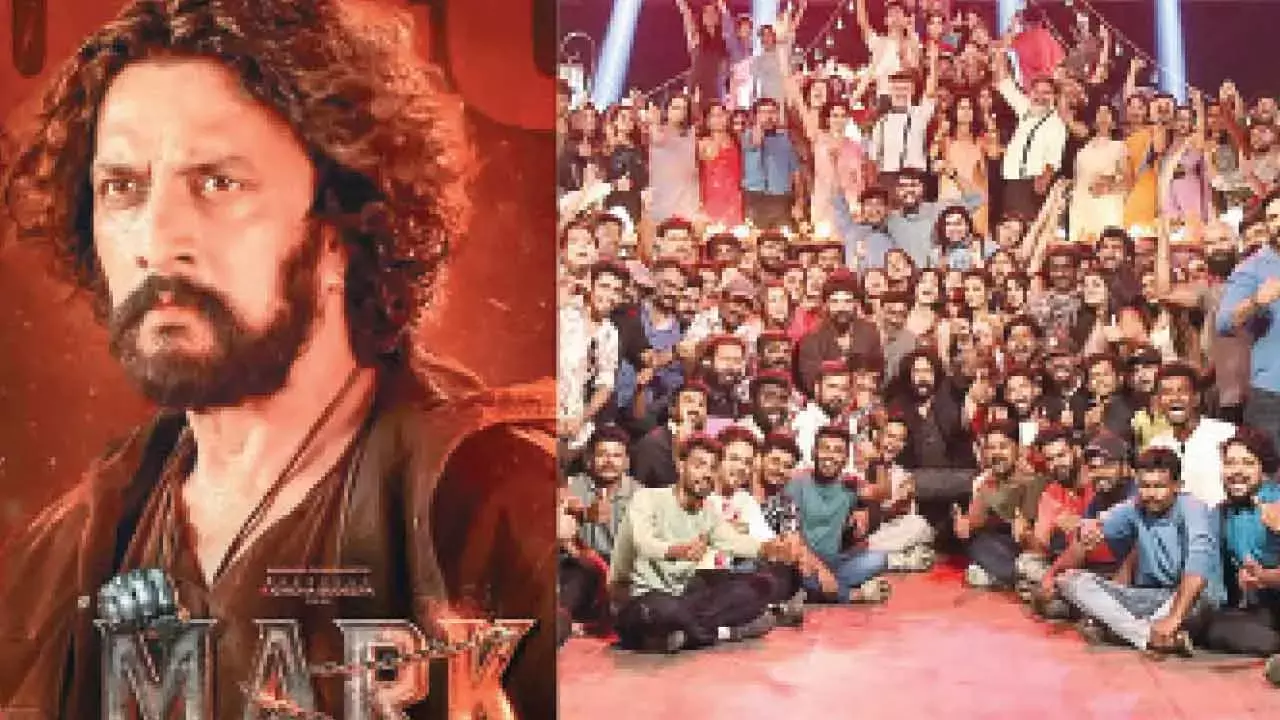 Kichcha Sudeep celebrates ‘Mark’ success with fans