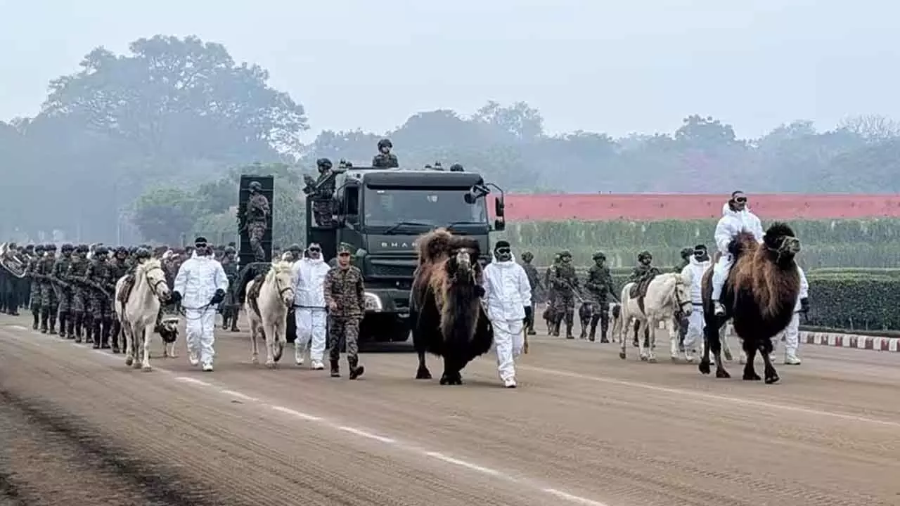 Silent Warriors On Kartavya Path: Army’s unique animal contingent to feature in Republic Day Parade Silent Warriors On Kartavya Path: Army’s unique animal contingent to feature in Republic Day Parade