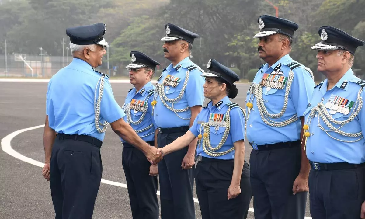 Air Marshal Seethepalli Shrinivas Assumes Charge as AOC-in-C, IAF Training Command Air Marshal Seethepalli Shrinivas Assumes Charge as AOC-in-C, IAF Training Command