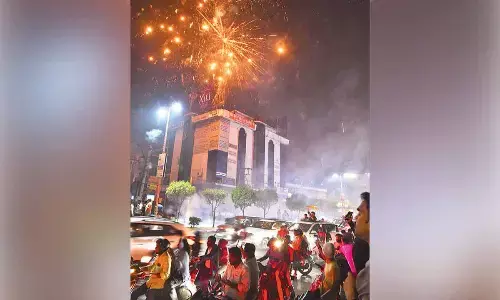 Festive fervour marks New Year Festive fervour marks New Year