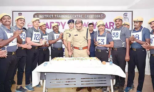 SP celebrates New Year with police trainees