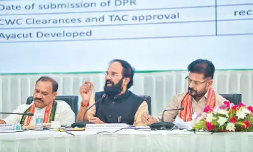 State of irrigation projects: uttam exposes chinks in BRS’ armour