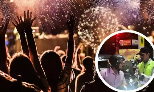 New Year revelry: Drunk drivers create ruckus across city