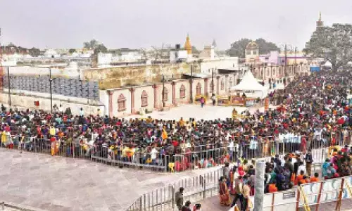 Temples across Raj witness huge rush on New Year Temples across Raj witness huge rush on New Year