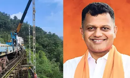 Electrification of Key Ghat Rail Section a ‘Turning Point’ for Coastal Karnataka: MP Brijesh Chowta Electrification of Key Ghat Rail Section a ‘Turning Point’ for Coastal Karnataka: MP Brijesh Chowta