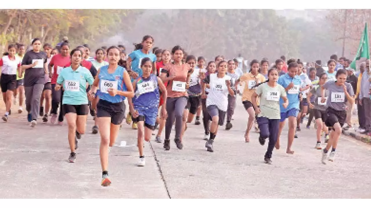 TG Cross Country: Young runners excel at Gachibowli TG Cross Country: Young runners excel at Gachibowli