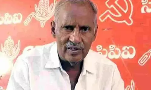 BJP MLAs enter podium to protest against CPI MLA