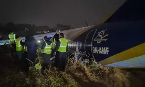 Nepal: Buddha Air turboprop veers off runway at Bhadrapur Airport, all 55 on board safe