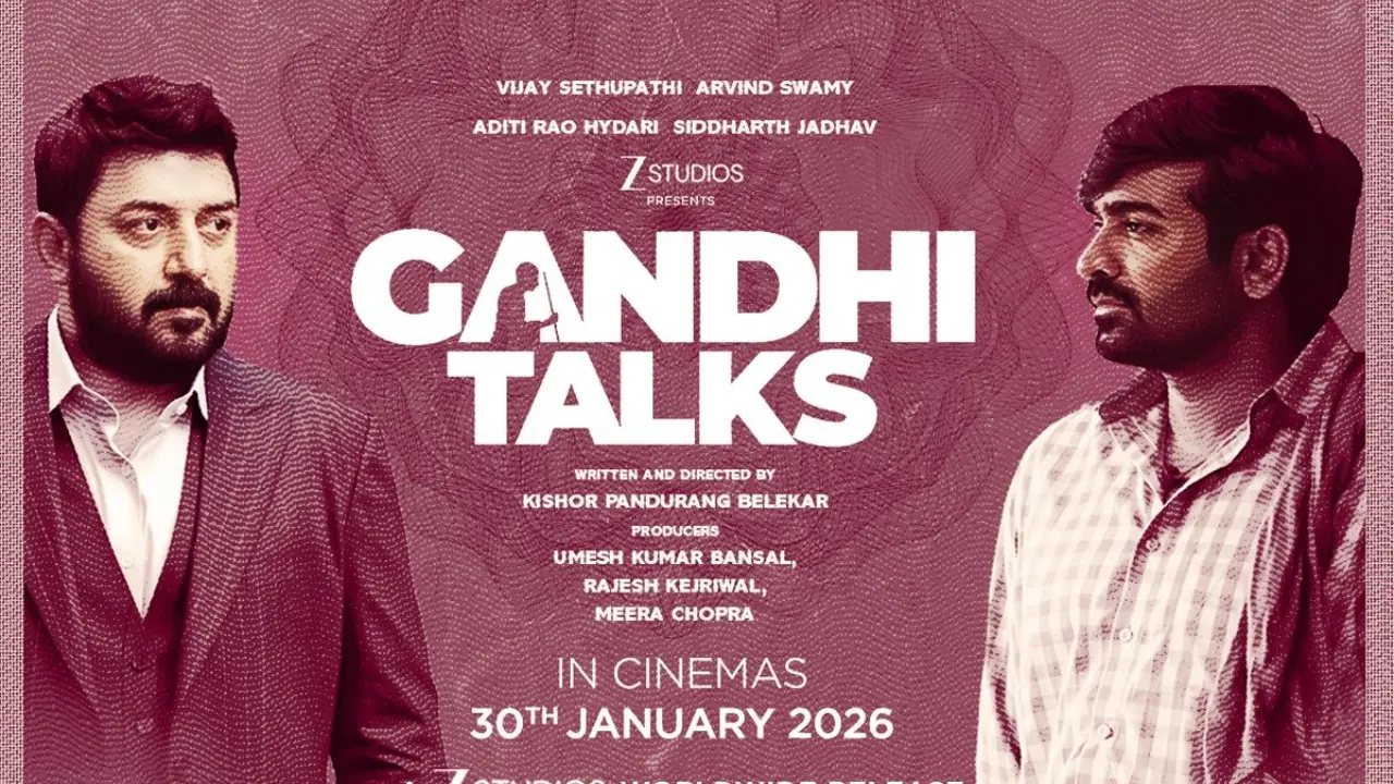 Vijay Sethupathi’s Gandhi Talks set for January 30 release Vijay Sethupathi’s Gandhi Talks set for January 30 release