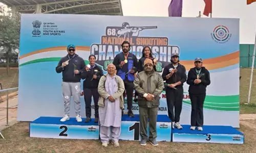 National Shooting Cships: Ajay Kumar wins 10m Air Pistol gold; Jonathan Antony shines across junior and youth sections National Shooting Cships: Ajay Kumar wins 10m Air Pistol gold; Jonathan Antony shines across junior and youth sections