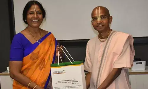 Hare Krishna Movement Charitable Foundation (HKMCF) Signs MoU with ICAR–Indian Institute of Millets Research (IIMR) to Promote Millet-Based Nutrition Initiatives Hare Krishna Movement Charitable Foundation (HKMCF) Signs MoU with ICAR–Indian Institute of Millets Research (IIMR) to Promote Millet-Based Nutrition Initiatives