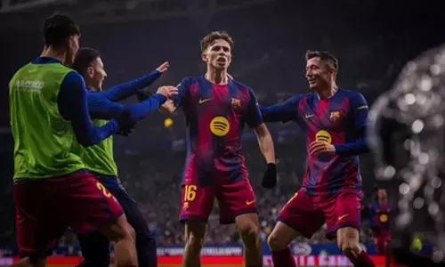 Barcelona beat Espanyol for derby win in La Liga Barcelona beat Espanyol for derby win in La Liga