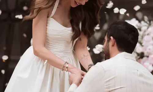 Nitibha Kaul gets engaged in fairytale proposal, reveals fiance’s face Nitibha Kaul gets engaged in fairytale proposal, reveals fiance’s face