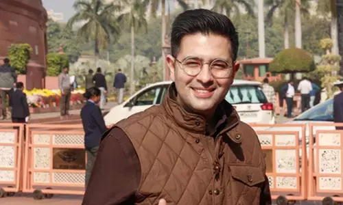 AAPs Raghav Chadha hails Centres draft social security rules as milestone for gig workers