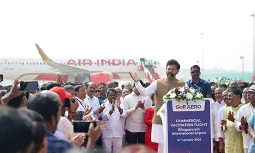New milestone for aviation, says CM Chandrababu Naidu on first validation flight in Andhra New milestone for aviation, says CM Chandrababu Naidu on first validation flight in Andhra