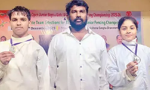Prakasam fencers selected for national championship
