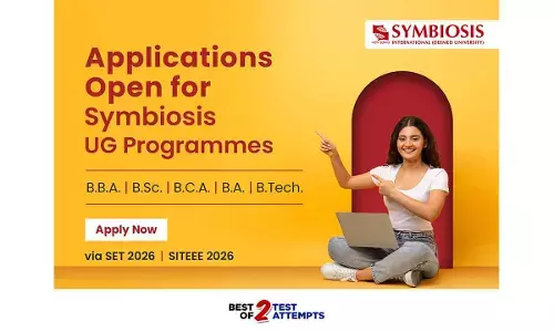 Symbiosis International (Deemed University) opens application for undergraduate programmes via SET & SITEEE 2026