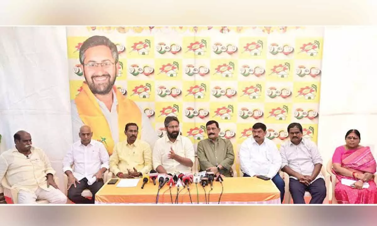 Brushing rumours aside, both MP and MLA stick together as a team Brushing rumours aside, both MP and MLA stick together as a team