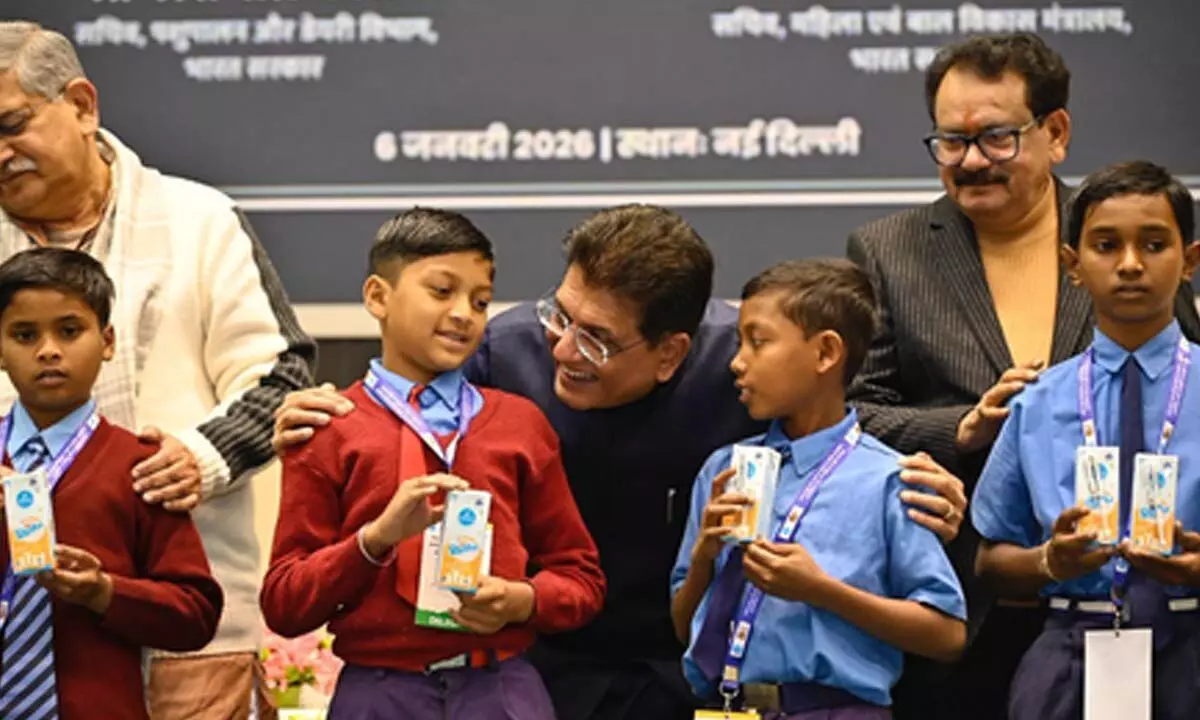 Fight against malnutrition a collective national movement: Piyush Goyal Fight against malnutrition a collective national movement: Piyush Goyal