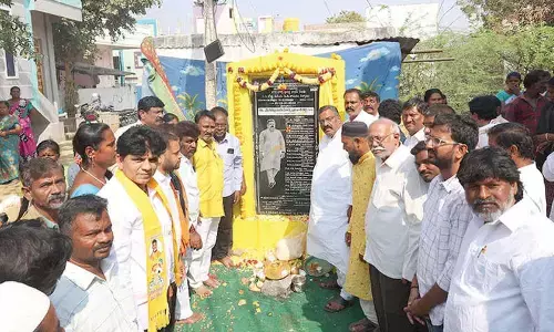 Foundation stones laid for projects worth Rs 1.02 cr in Dhone