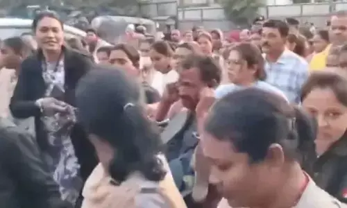 Chhattisgarh Police Parade Man Accused Of Molesting Woman Constable During Coal Protest