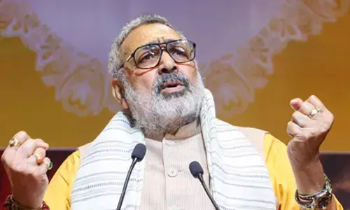Owaisi promoting jihadi mindset: Giriraj Singh on AIMIM chiefs present love jihad data remark