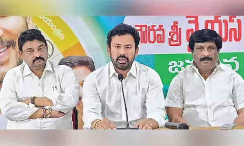 Coalition government claiming credit for YSRCP’s projects: KK Raju Coalition government claiming credit for YSRCP’s projects: KK Raju