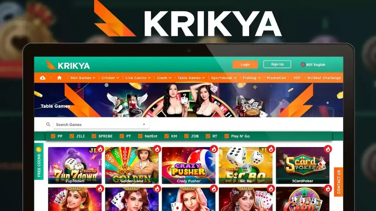 Krikya Casino BD: Most Popular Games Among Bangladeshi Players