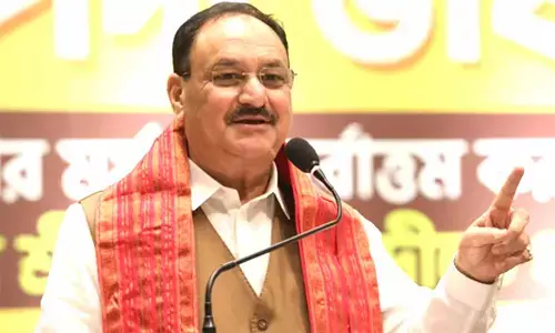 JP Nadda to chair Bengal BJP meeting in Kolkata on Thursday JP Nadda to chair Bengal BJP meeting in Kolkata on Thursday