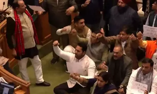 BJP MLAs stage protest in Delhi Assembly over ex-CM Atishi’s ‘insensitive words’ against Sikh Guru