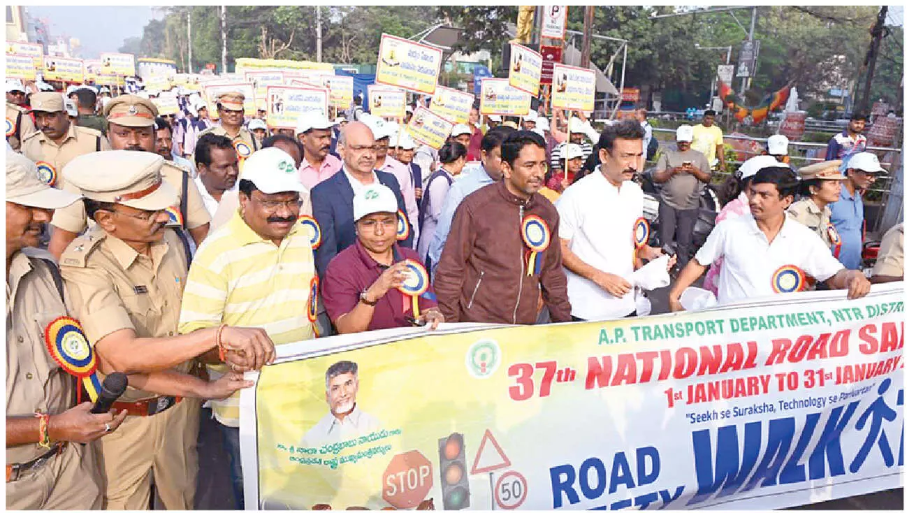 Small road safety precautions help in saving lives Small road safety precautions help in saving lives